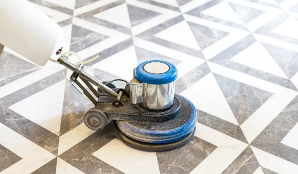 Marble polishing