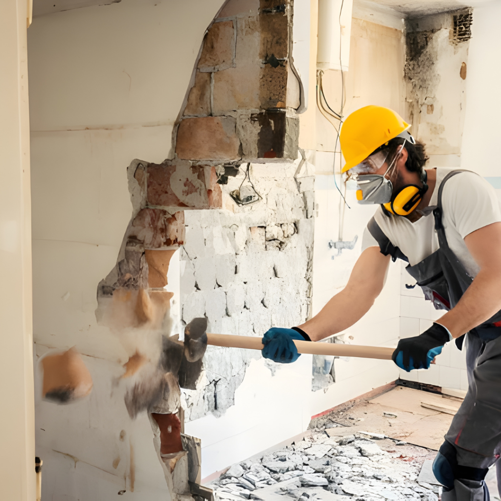 Post construction cleaning