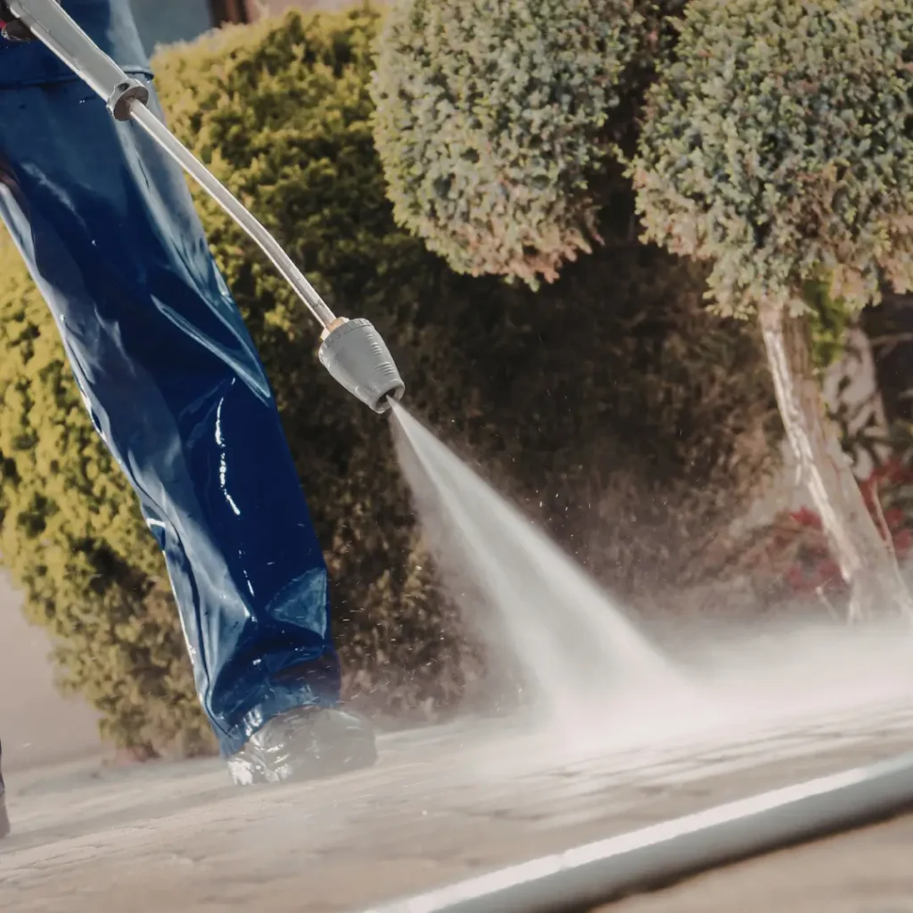 pressure washing