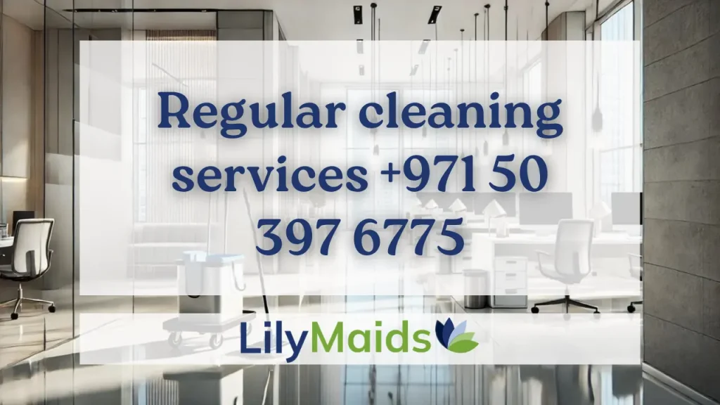 Regular Cleaning Services in Dubai +971 50 397 6775