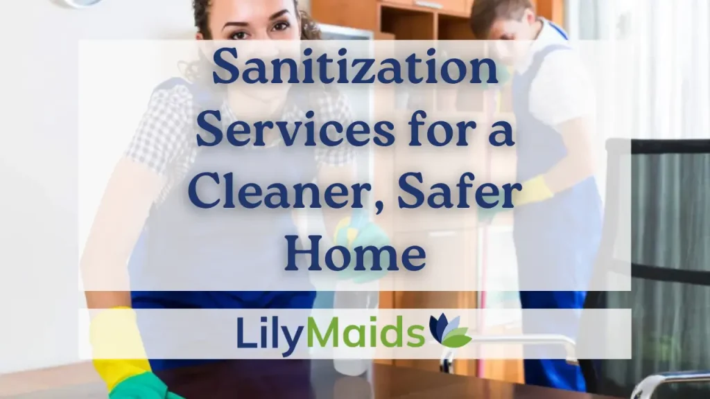 Sanitization Services for a Cleaner, Safer Home